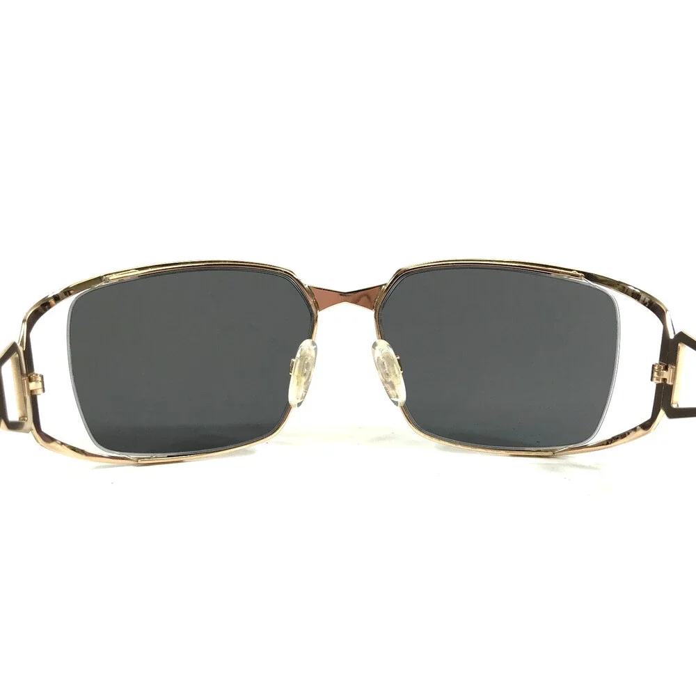 Cazal Sunglasses MOD.9053 COL.001 Black Gold Frames w/ Dark Gray Lenses